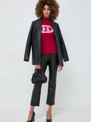 Sweter Karl Lagerfeld czerwony