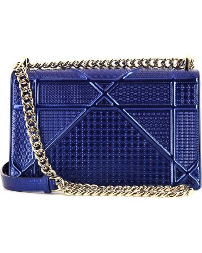 Bolsa de hombro Christian Dior azul