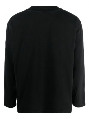 Sweatshirt mit print Eytys schwarz