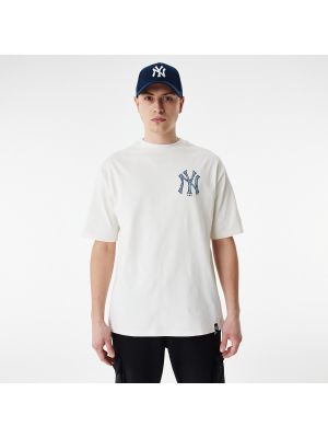 Camiseta oversized New Era blanco