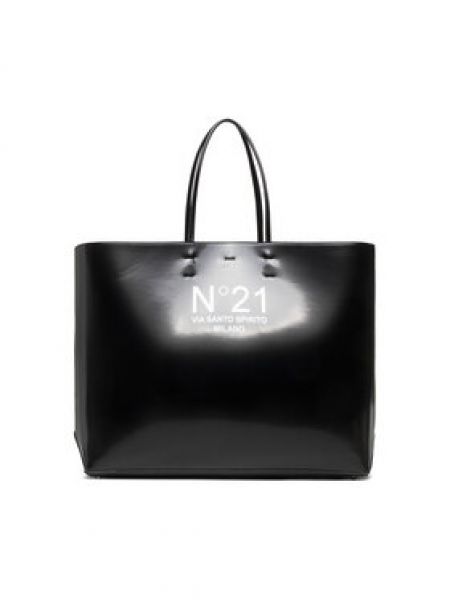 Чорна сумка шопер N°21