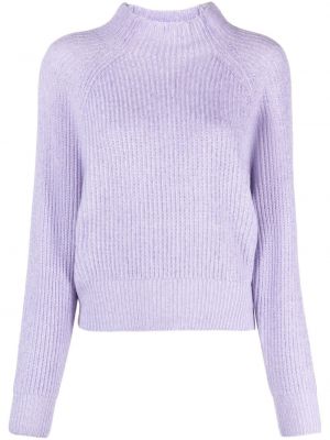 Kašmírový sveter Allude fialová