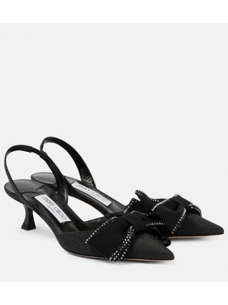 Slingback pumper med stropper Jimmy Choo sort