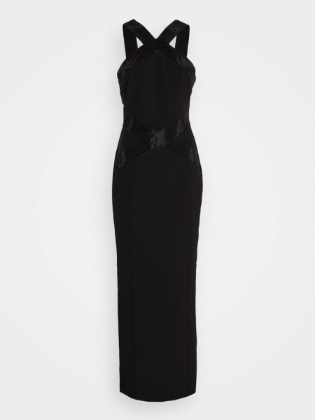 Sukienka długa Halston czarna