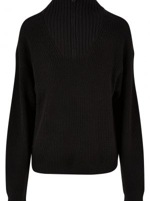 Oversize пуловер Urban Classics черно