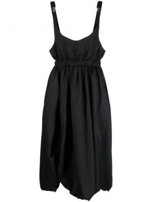 Plisované vlněné sukně Noir Kei Ninomiya černé