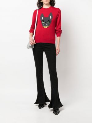 Strick pullover Dsquared2 rot