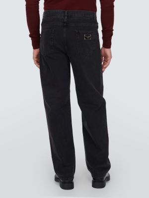 Straight leg jeans baggy Dolce&gabbana nero