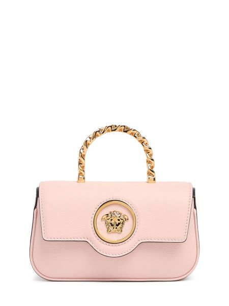 Læder top Versace pink