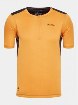 Priliehavé športové tričko Craft žltá