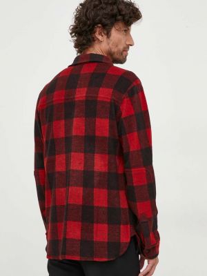 Košulja bootcut Polo Ralph Lauren crvena