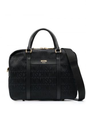 Τσάντα laptop με σχέδιο Moschino