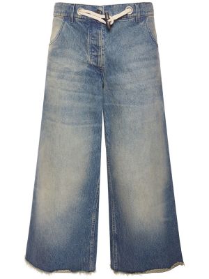 Jeans di cotone Moncler Genius blu