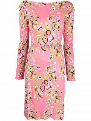 Trykt dress Pucci rosa