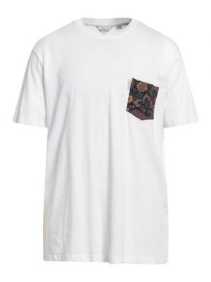 Camiseta de algodón Ben Sherman blanco