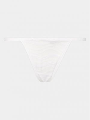 Kalhotky string Calvin Klein Underwear bílé