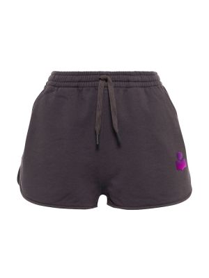 Jersey bomull shorts Marant Etoile grå