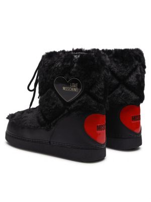 Sniego batai Love Moschino juoda