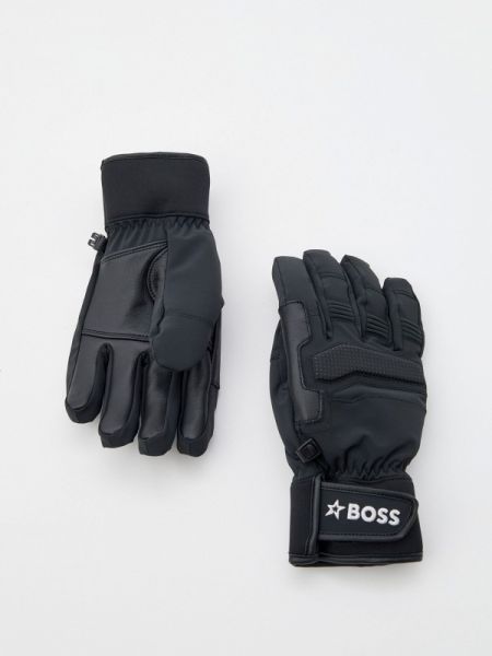 Перчатки Boss черные