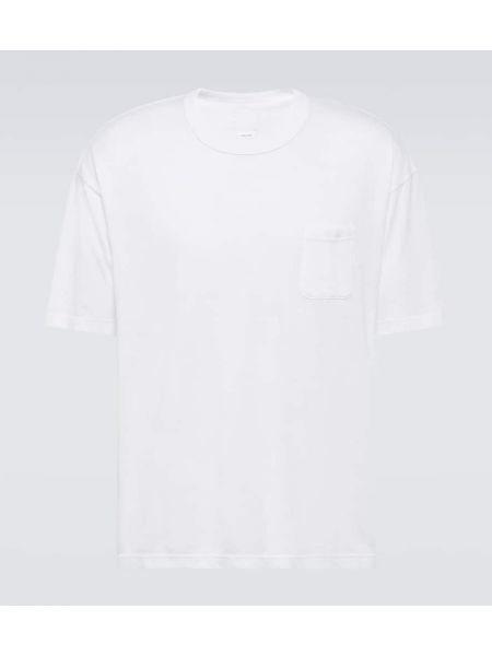 Camiseta de seda de algodón Visvim blanco