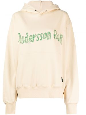 Jersey hoodie Andersson Bell beige