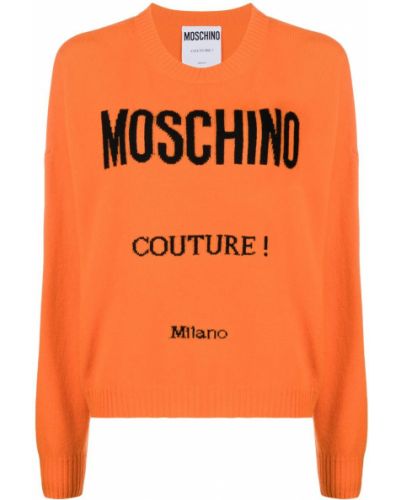 Jersey de tela jersey Moschino naranja
