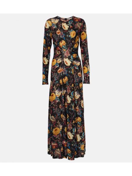 Jersey floral dress Ulla Johnson blå