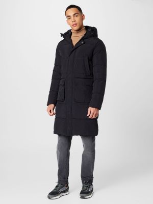Зимно палто Burton Menswear London черно