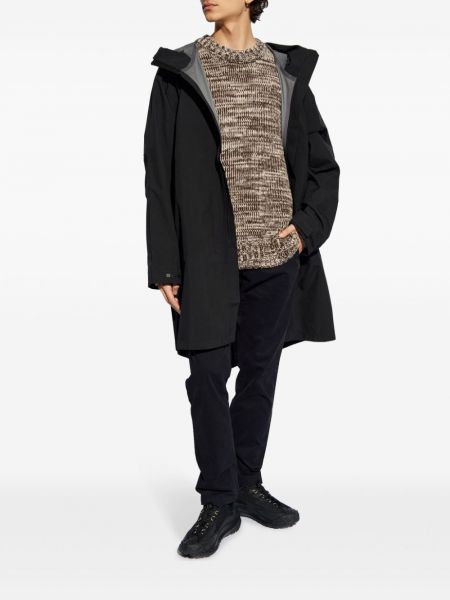 Kabát s kapucí Norse Projects černý