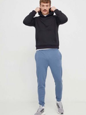 Spodnie sportowe Calvin Klein Performance niebieskie