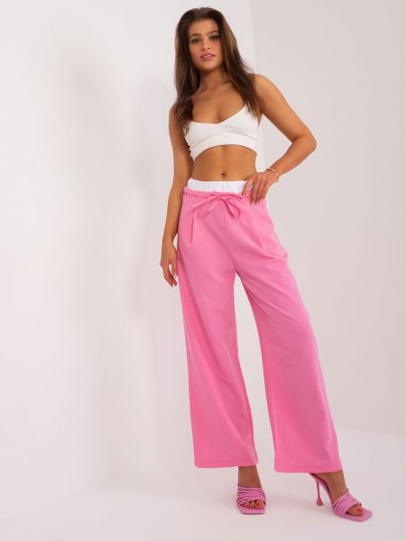 Панталон 3/4 Fashionhunters розово