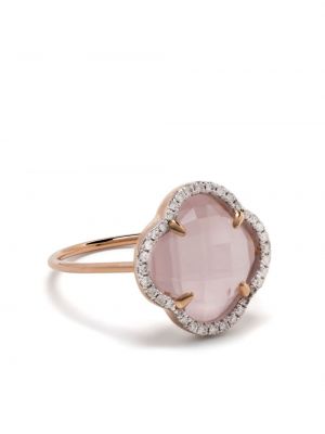 Prstan iz rožnatega zlata Morganne Bello