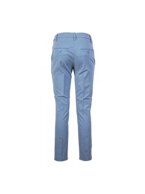Pantalones chinos de algodón Dondup azul