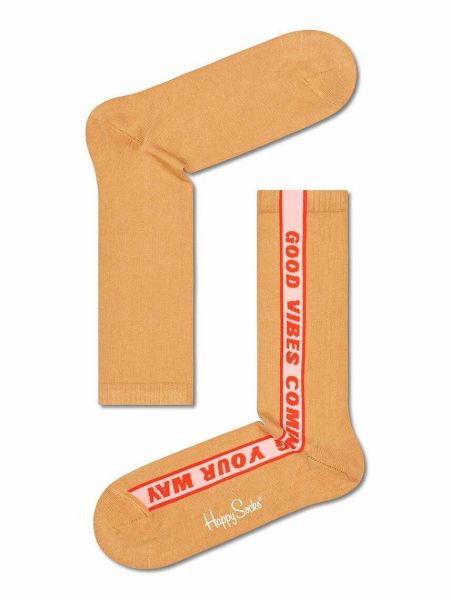 Ponožky Happy Socks oranžové