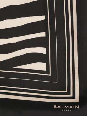 Schal mit print mit zebra-muster Balmain