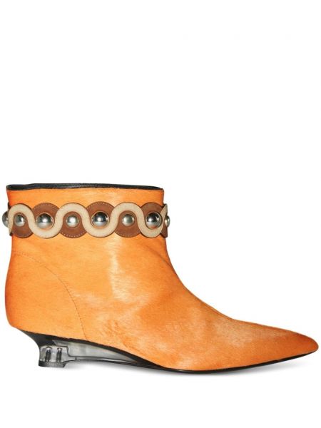 Ankle boots Pucci brązowe