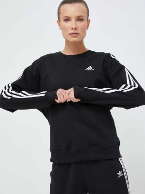 Bluza bawełniana Adidas czarna