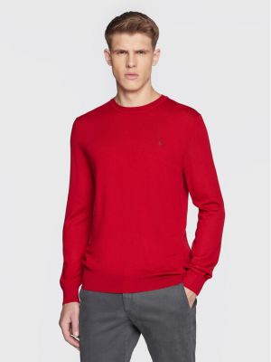 Пуловер slim Polo Ralph Lauren червено