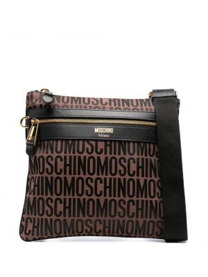 Жакардови чанта през рамо Moschino