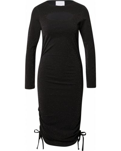 Μίντι φόρεμα Sisters Point μαύρο