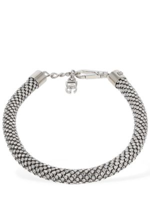 Kristály nyaklánc Dolce & Gabbana ezüstszínű