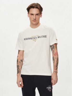 T-shirt Aeronautica Militare blanc
