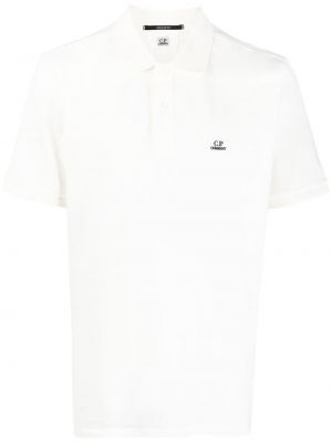Polo krekls ar izšuvumiem C.p. Company balts