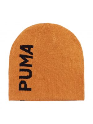 Коричневая шапка Puma