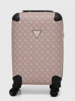 Розови дамски куфари