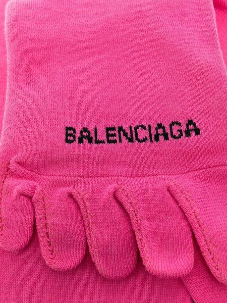 Skarpety Balenciaga różowe