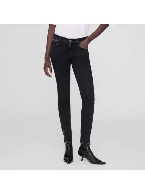 Skinny jeans Anine Bing schwarz