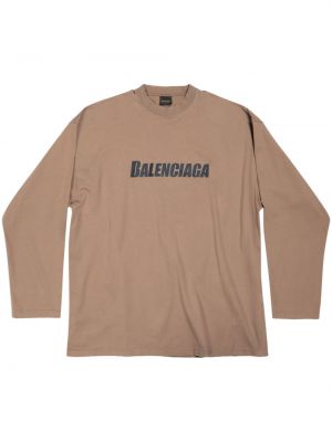 Raštuotas marškinėliai Balenciaga
