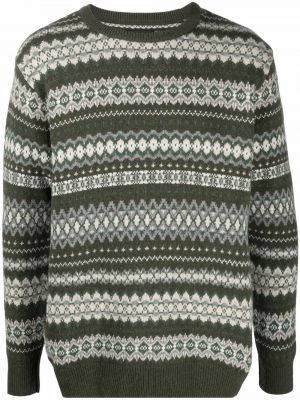 Woll pullover mit print Barbour