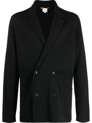 Dobbeltradet blazer Paul Smith sort